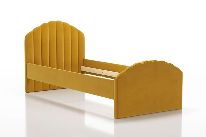 łóżko dziecięce tapicerowane